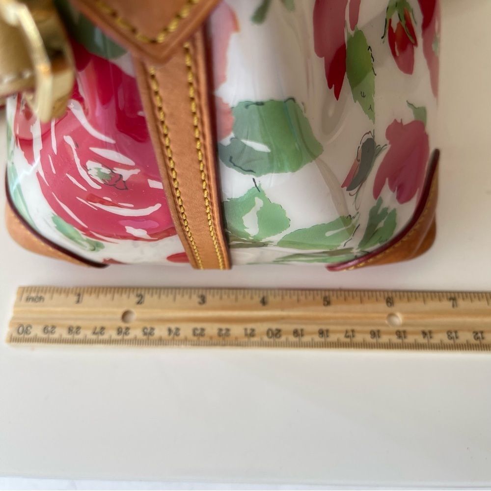 DOONEY & BOURKE  Vintage RARE Floral Sachel bag - Picture 13 of 14